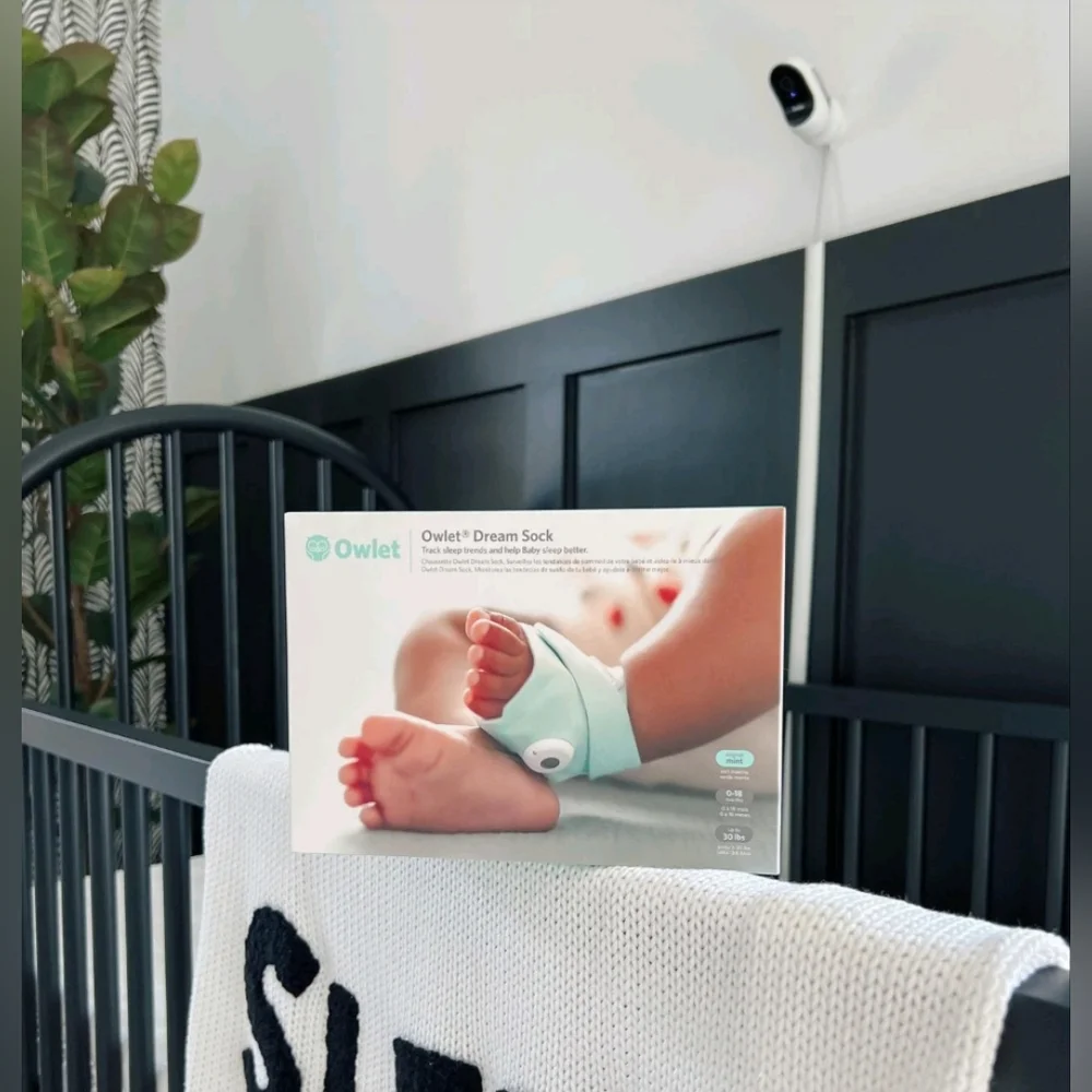 🆕️Owlet® Dream Sock Baby Monitor - Dusty Rose - Picture 5 of 8